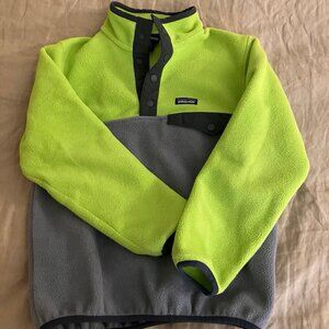 Patagonia Kids' Synchilla Snap-T fleece pullover, small (7-8)